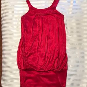 Fuchsia cocktail dress